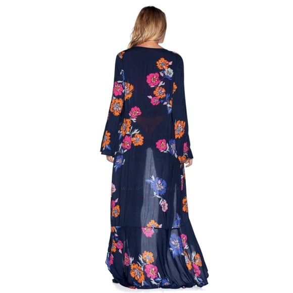 MAAJI Floral Kimono • Wrap Dress - Picture 4 of 10